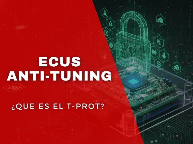 Sistema anti-tuning en unidades de motor.