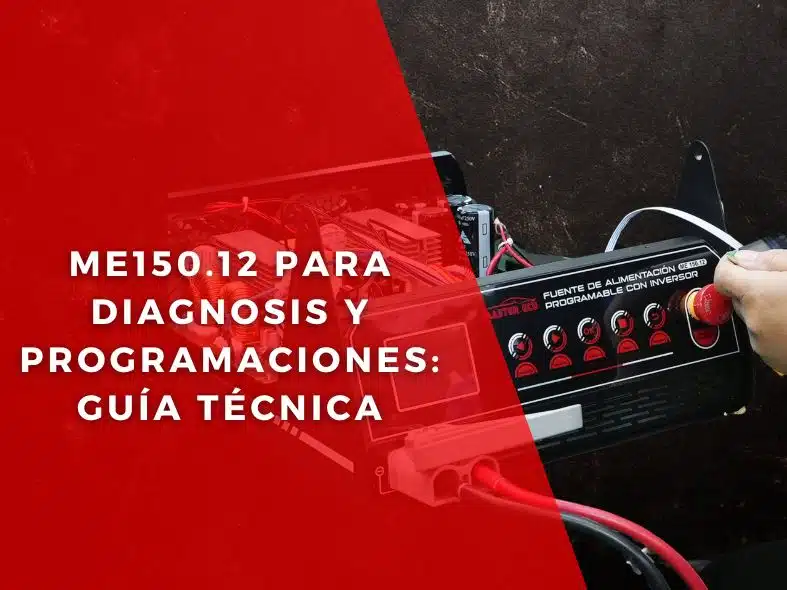 me150.12 para programaciones y diagnosis