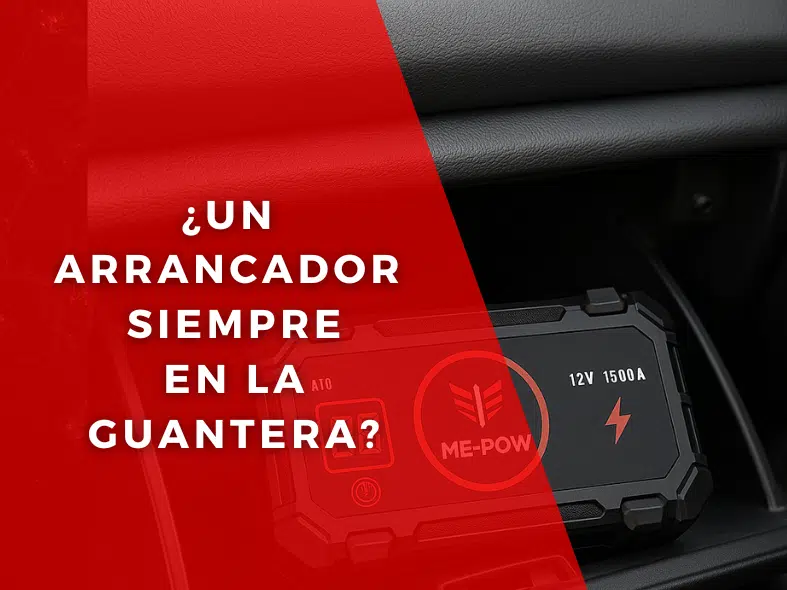 🚘 Por qué todo conductor debería llevar un arrancador portátil en el coche