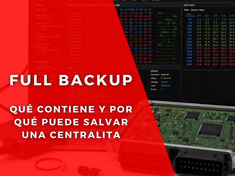 FULL BACKUP MASTER ECU